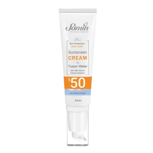 ضدآفتاب فیوژن واتر مناسب انواع پوست SPF50 ثمین